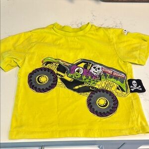 Monster Jam, Grave Digger Graphic T-Shirt, 4t